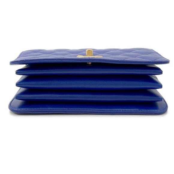 CHANEL Matelasse 2WAYBag Calfskin Blue AS4286 - Picture 5 of 14